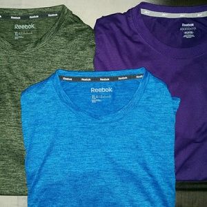 Reebok LOT 3 dry fitted v-neck